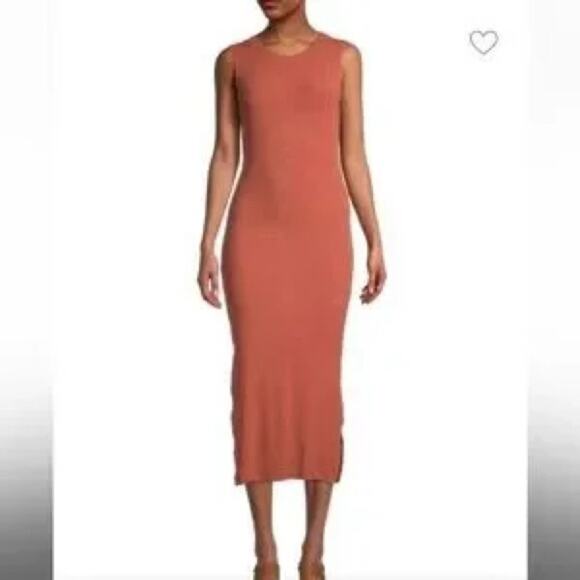 NWT REVOLVE WeWoreWhat ribbed tank midi dress XL - Picture 1 of 10